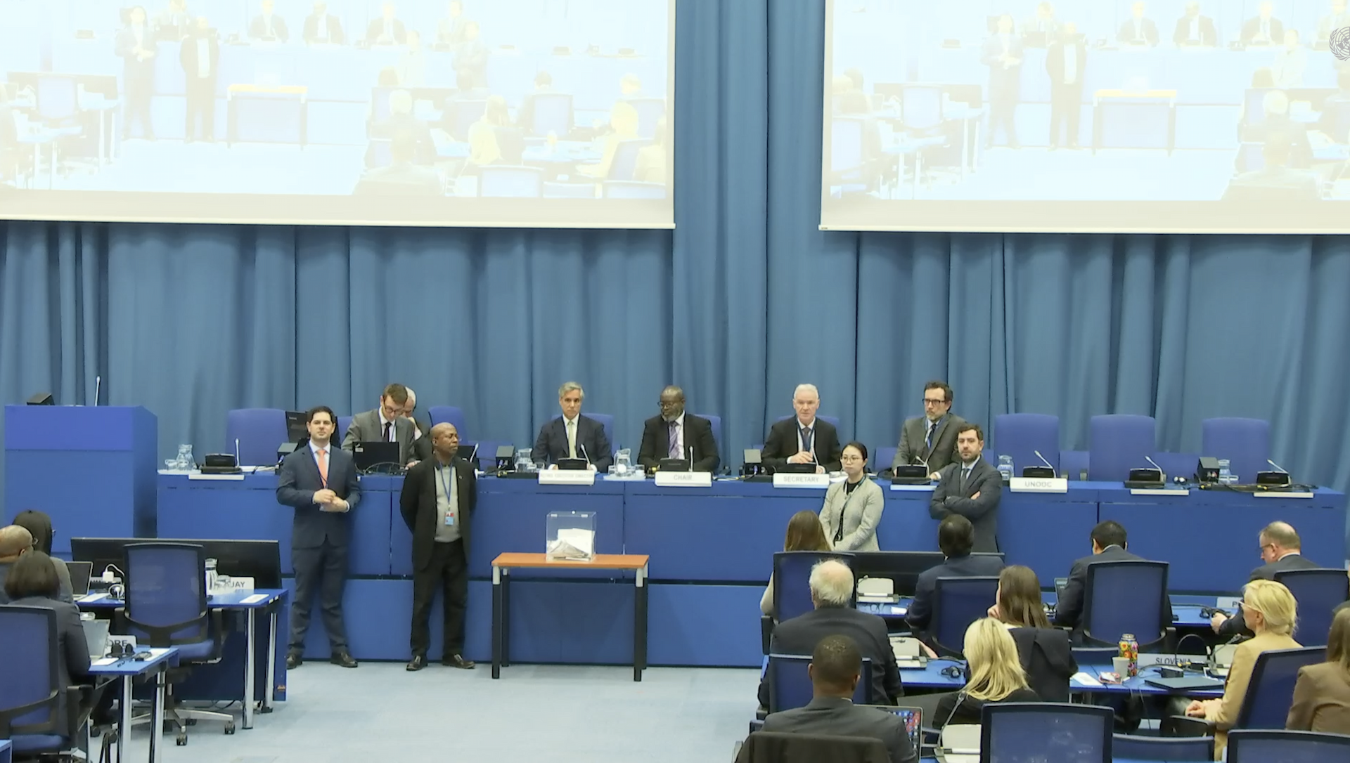 المملكة تشارك في إعداد مشروع نص النظام الداخلي لاتفاقية مكافحة الجريمة السيبرانية undefined